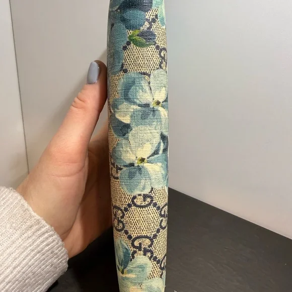 Gucci Floral Blue and Green Wallet - Picture 4 of 14